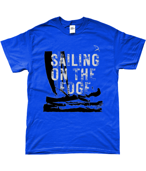 Sailing T-Shirt Catamaran Sailing on the edge