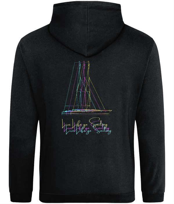 Sailing Hoodie Multi Yacht Graphic - Limited Edition