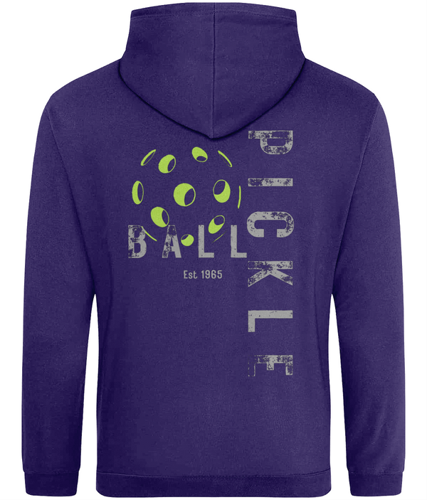 Pickleball Hoodie Graphics with Rustic Font