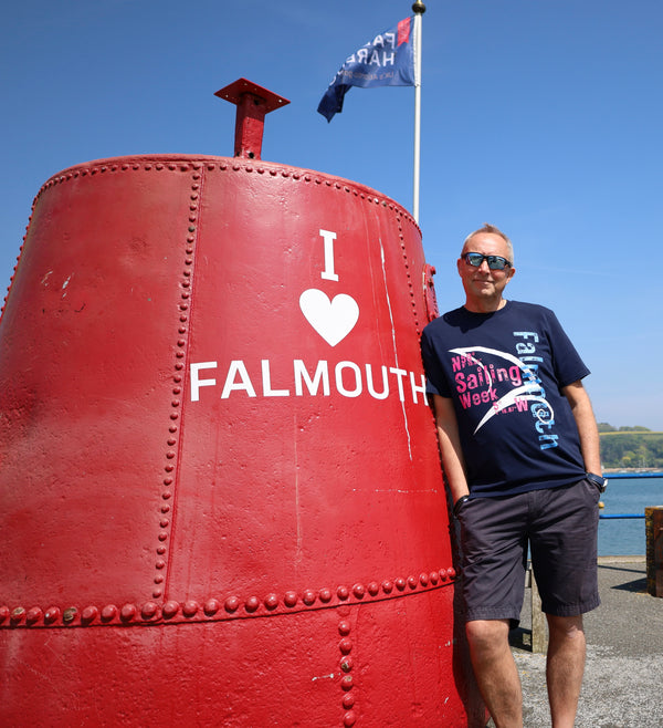 2024 Falmouth Sailing Week Rustic - Dark T Shirt