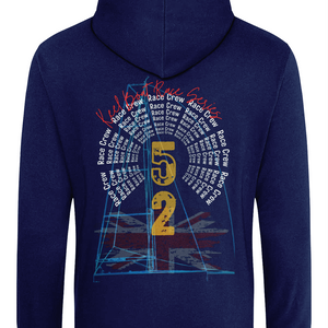 Keel Boat Racing - Sailing Hoodie - Oxford Blue 