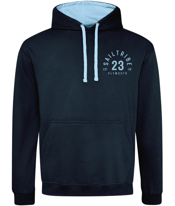 Sailing Clothing - Sailing Hoodie with Blue inner hood 